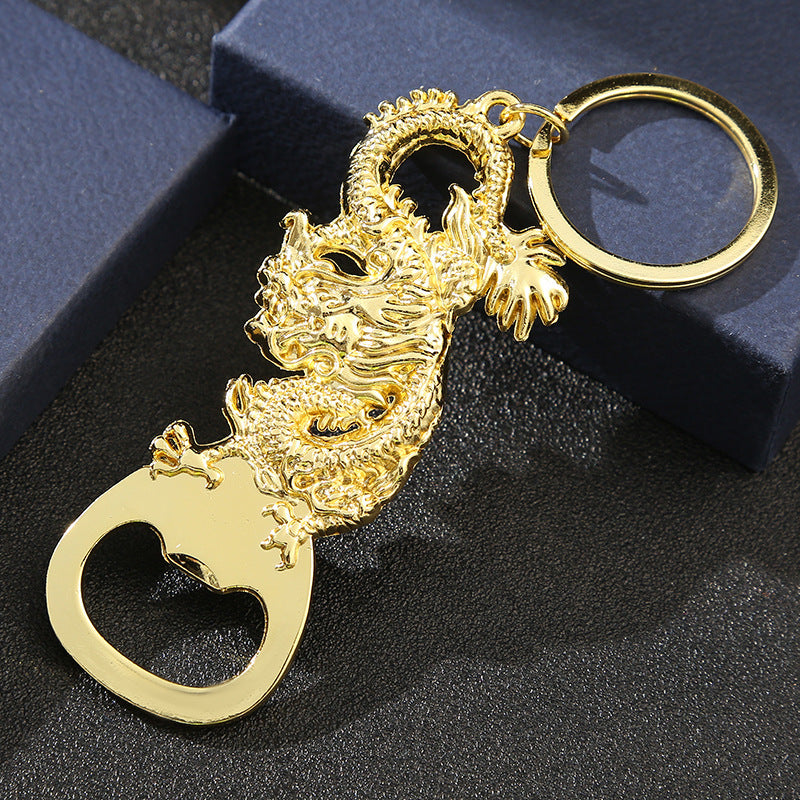 Dragon Keychain Bottle Opener Zinc Alloy Metal Unisex Gift