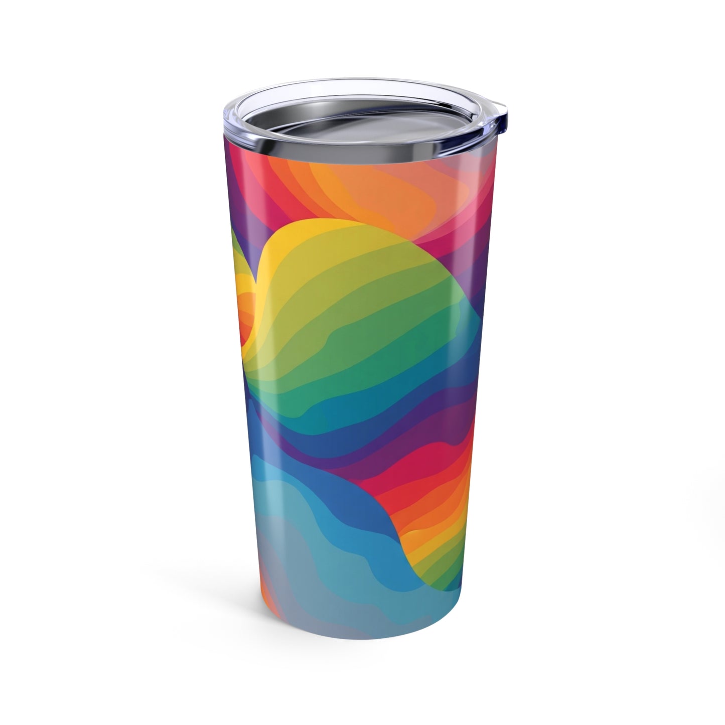 20oz Stainless Steel Tumbler Double Wall Vacuum Insulated Spill Resistant Travel Mug Printed Design For Hot Cold