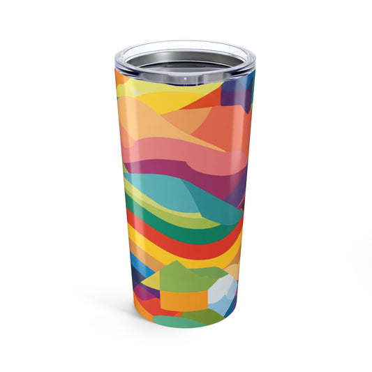 20oz Stainless Steel Tumbler With Double Wall Vacuum Insulation Travel Mug Spill Resistant Hot Cold Design Easy To