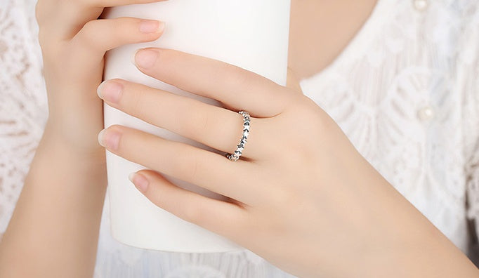 Gold Plated Copper Star Ring With Gemstones European Design Women Fashion Jewelry Starry Ring For Elegant Parties