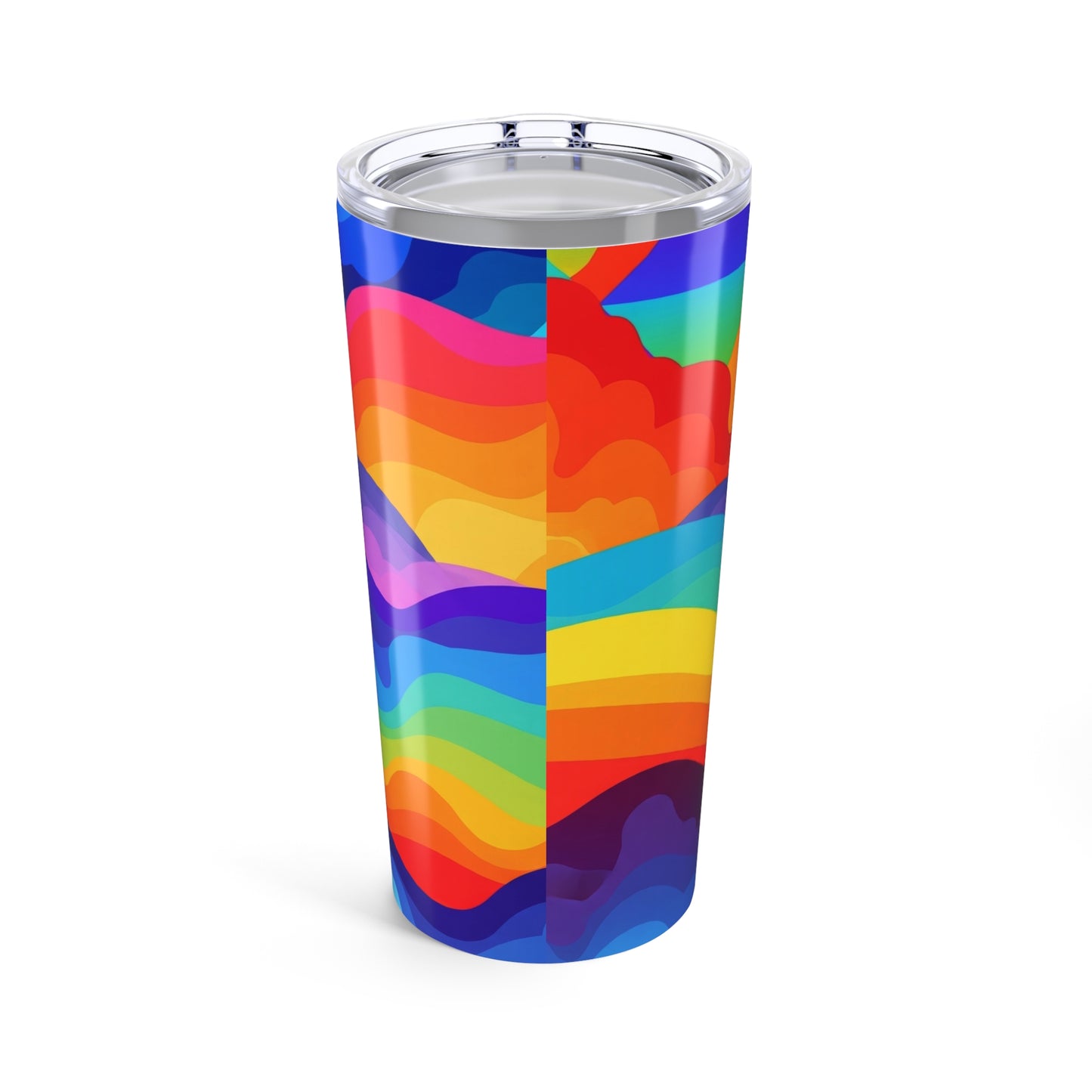 20 Oz Stainless Steel Tumbler With Double Wall Vacuum Insulation Spill Resistant Travel Mug For Hot Or Cold Drinks