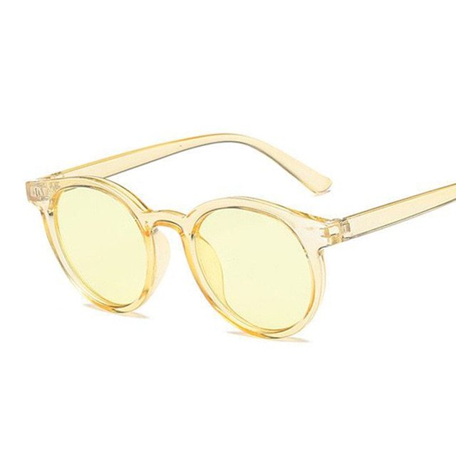 Womens Retro Sunglasses Candy Color Shades UV400 Protection Strong Frame Resin Lens Non Polarized Colorful Sun