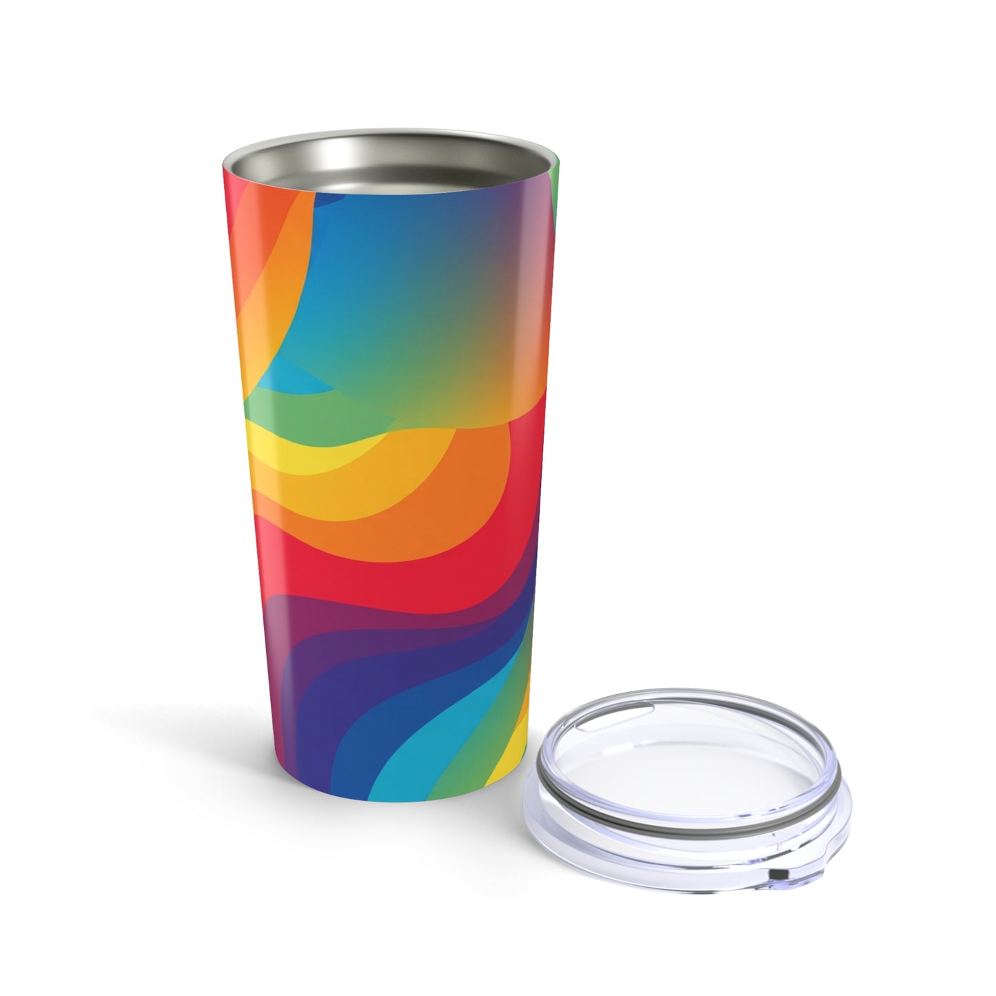 20 Oz Stainless Steel Travel Mug With Double Wall Vacuum Insulation Spill Resistant BPA Free Pattern For Hot Drinks