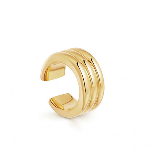 Vintage Alloy Clip On Earrings Zircon For Women And Girls Secure Lightweight Comfort No Piercing For Everyday