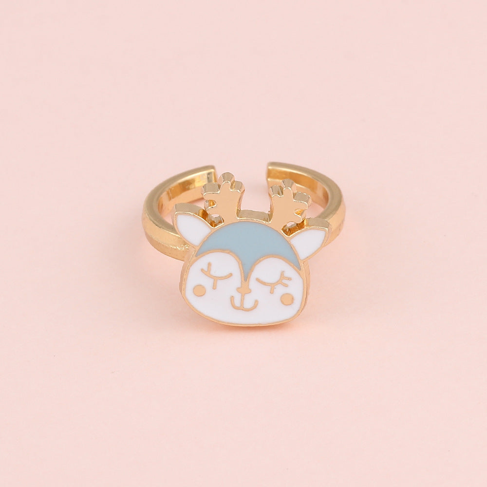 Alloy Rotating Ring Fidget Spinner Adjustable Opening For Focus And Stress Anxiety Relieving High Speed Stress