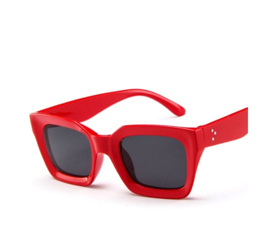 Square Sunglasses Fashionable Eye Protection And Decoration For Men And Women Universal Fit Multicolor Glasses