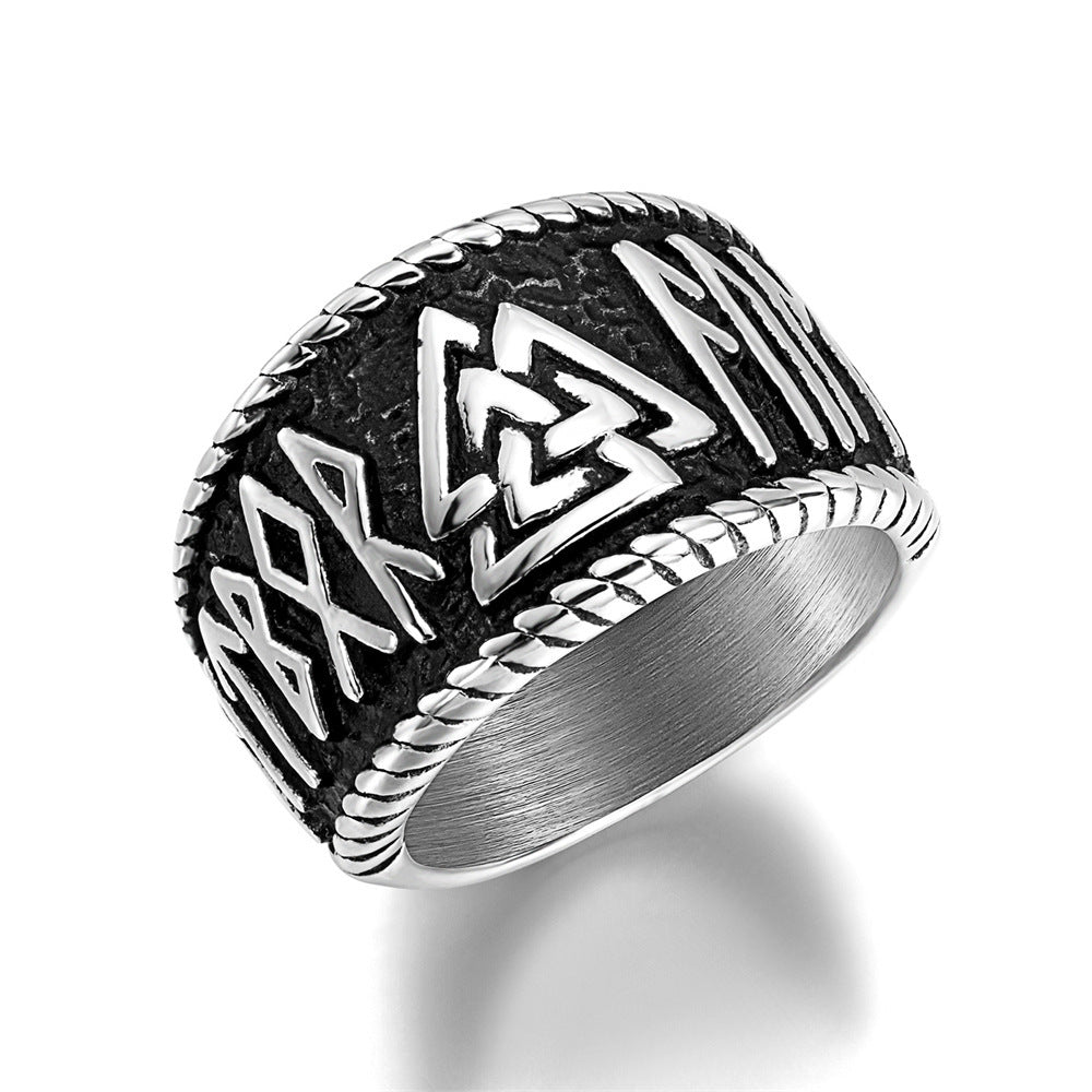 Truelove Knot Titanium Steel Men's Ring