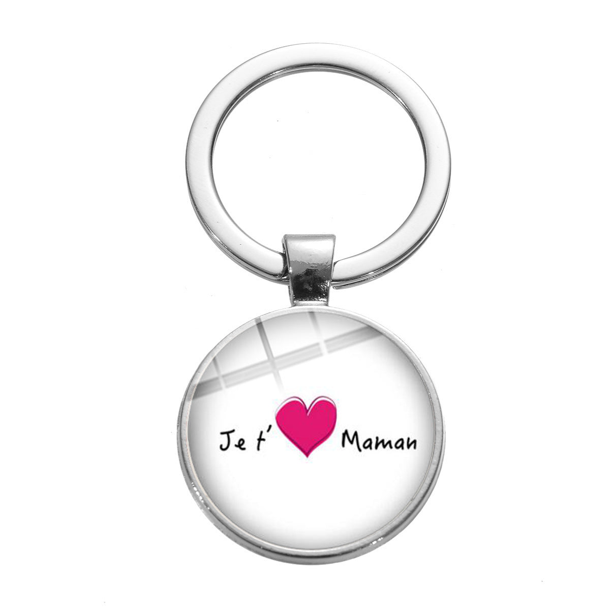 Mom Keychain Gift Zinc Alloy Key Ring Decorative Pendant For Mothers Day And Special Occasions For Mom On Any Occasion