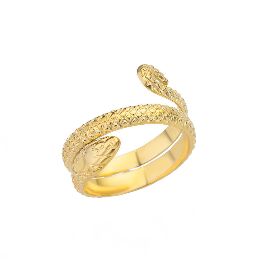 Womens Stainless Steel Ring Adjustable Geometric Open Ring Round Electroplated Jewelry for Women Everyday Wears