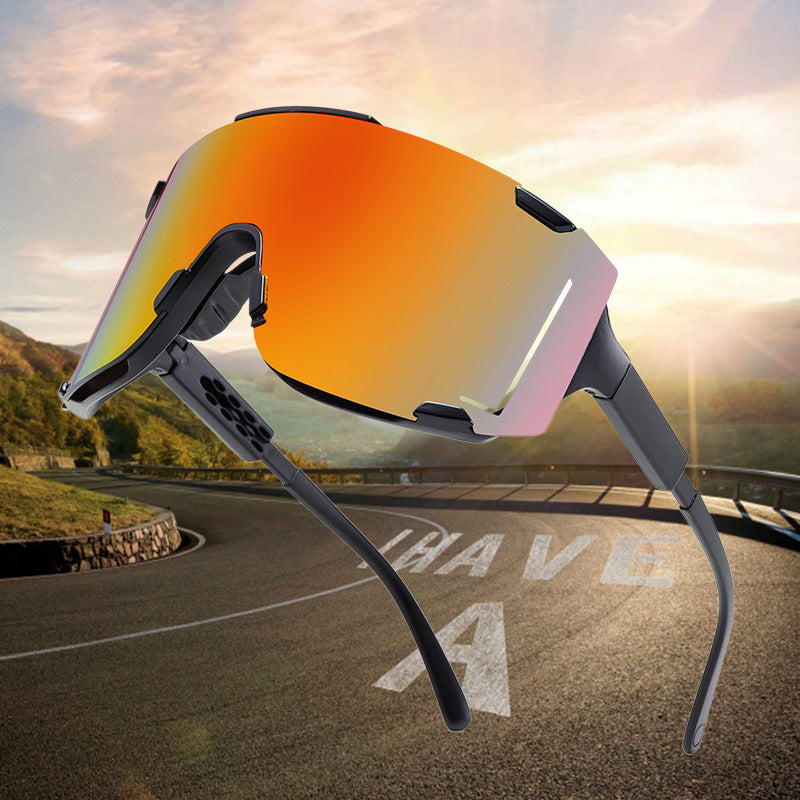 Unisex Outdoor Sports Glasses HD Lenses for Cycling Running