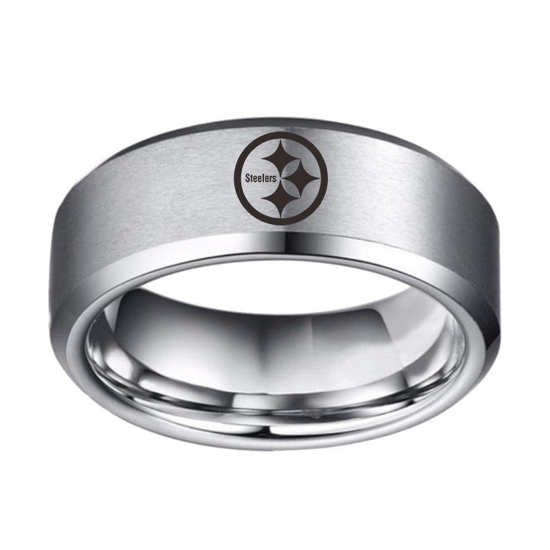 Men Stainless Steel Ring Fashion Durable Accessory For Daily Wear Modern Statement Jewelry Gift For Daily Wear