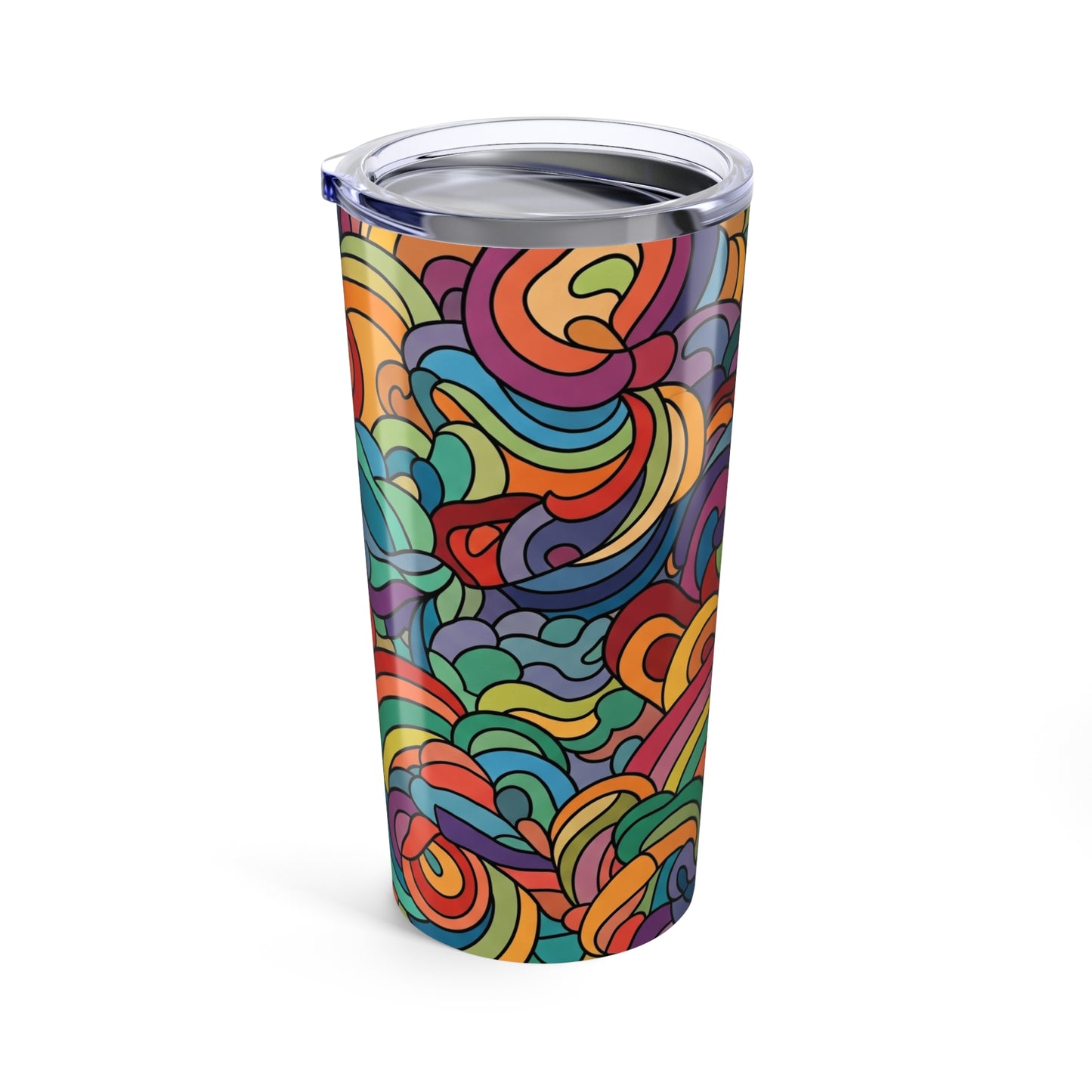 20oz Stainless Steel Tumbler With Double Wall Vacuum Insulation Keeps Beverages Hot Or Cold Travel Mug