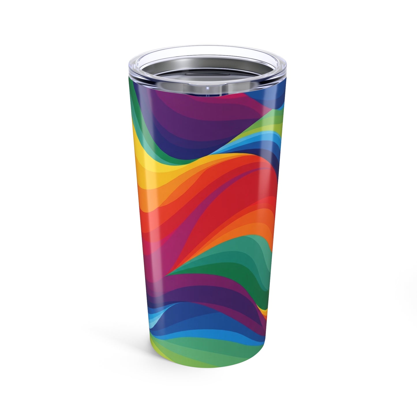 20oz Stainless Steel Printed Travel Mug With Double Wall Vacuum Insulation For Hot Or Cold Beverages Leak Proof