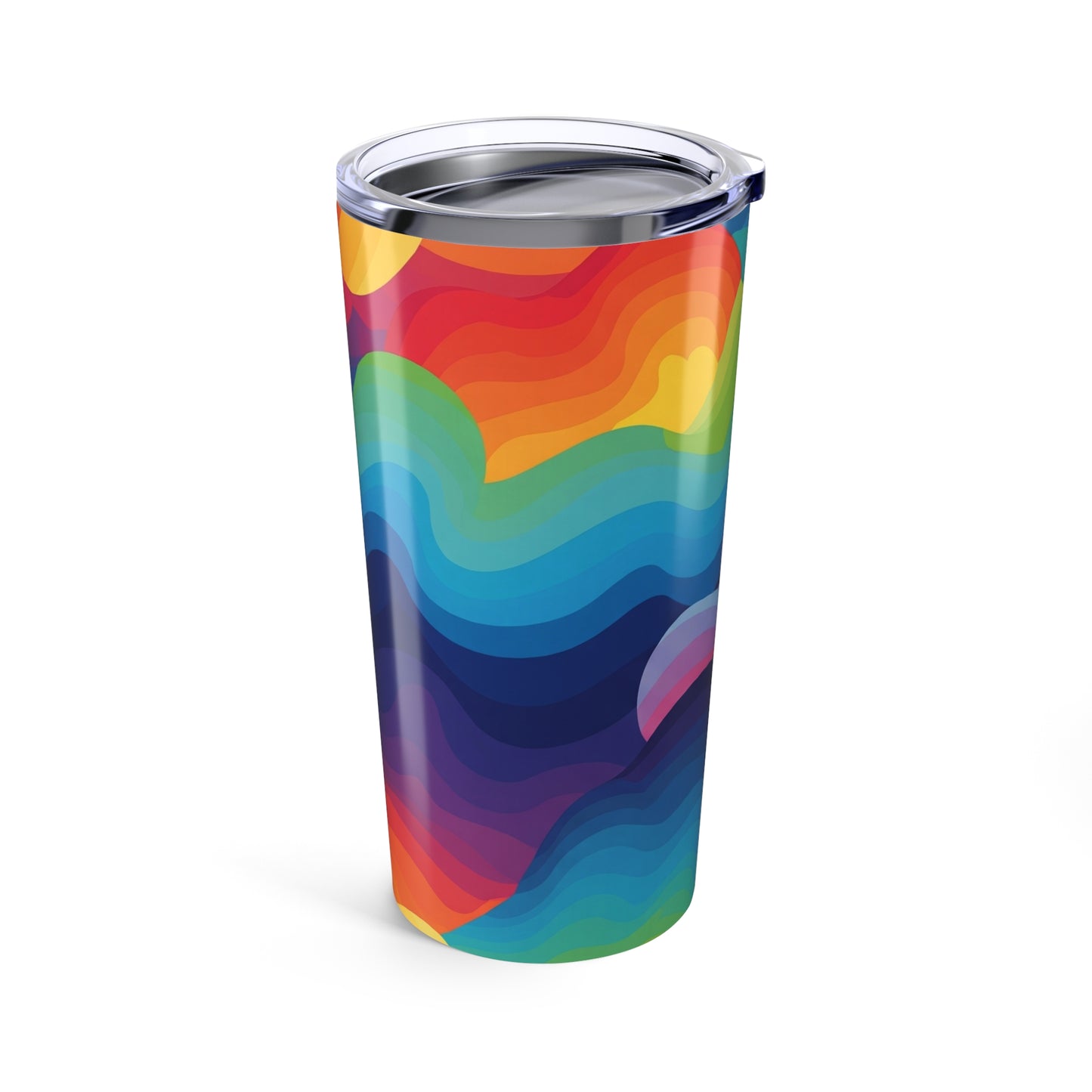 20Oz Stainless Steel Travel Mug With Double Wall Vacuum Insulation Spill Resistant Art Design For Hot Or Cold