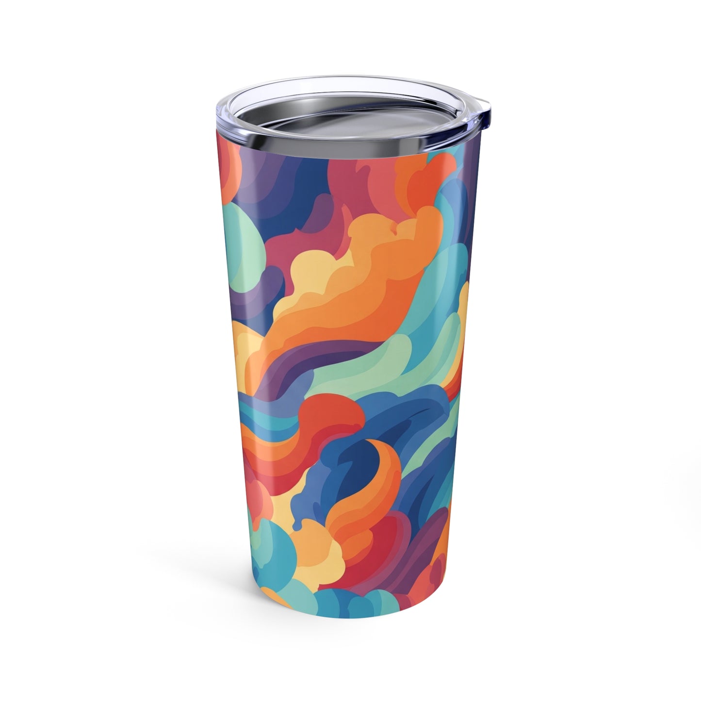 20 Oz Stainless Steel Printed Tumbler With Double Wall Vacuum Insulation Leak Proof Keeps Hot Or Cold Dishwasher