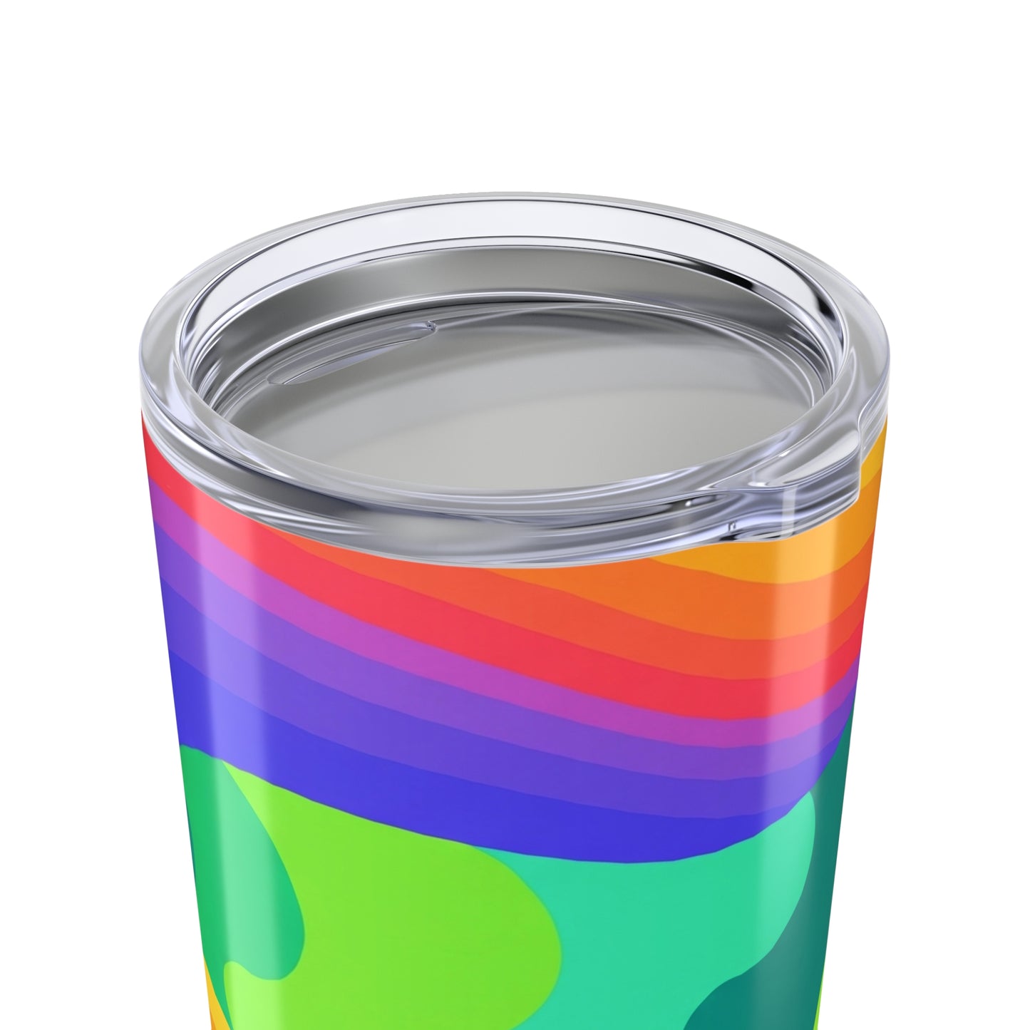 20 Oz Stainless Steel Tumbler Printed Double Wall Vacuum Insulation Leak Proof Travel Mug Durable Hot Cold Coffee