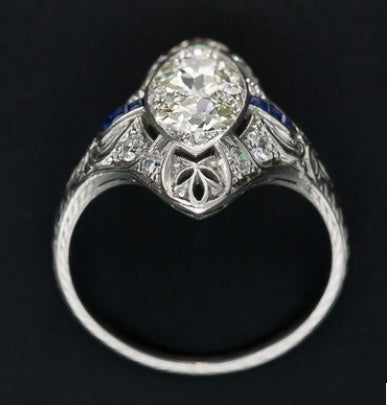 Sterling Silver Plated Blue Topaz Ring Jewelry For Women Elegant Gemstone Accessory Quality Handcrafted Design