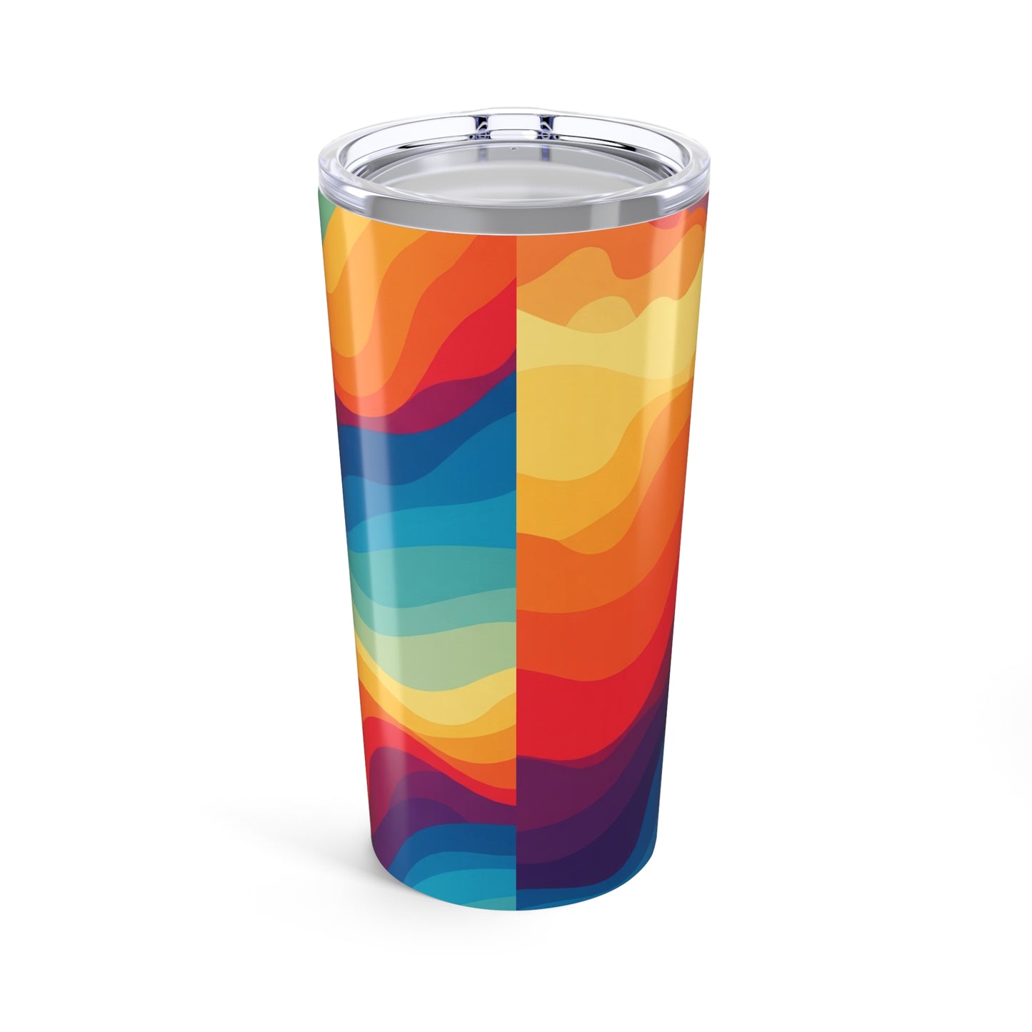 20oz Stainless Steel Tumbler With Double Wall Insulation Spill Resistant Travel Mug For Hot Or Cold Beverages