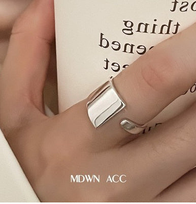 Electroplated Copper Ring With Geometric Design Cross Crown Wings Non Fading Finish Trendy Jewelry Popular Elements