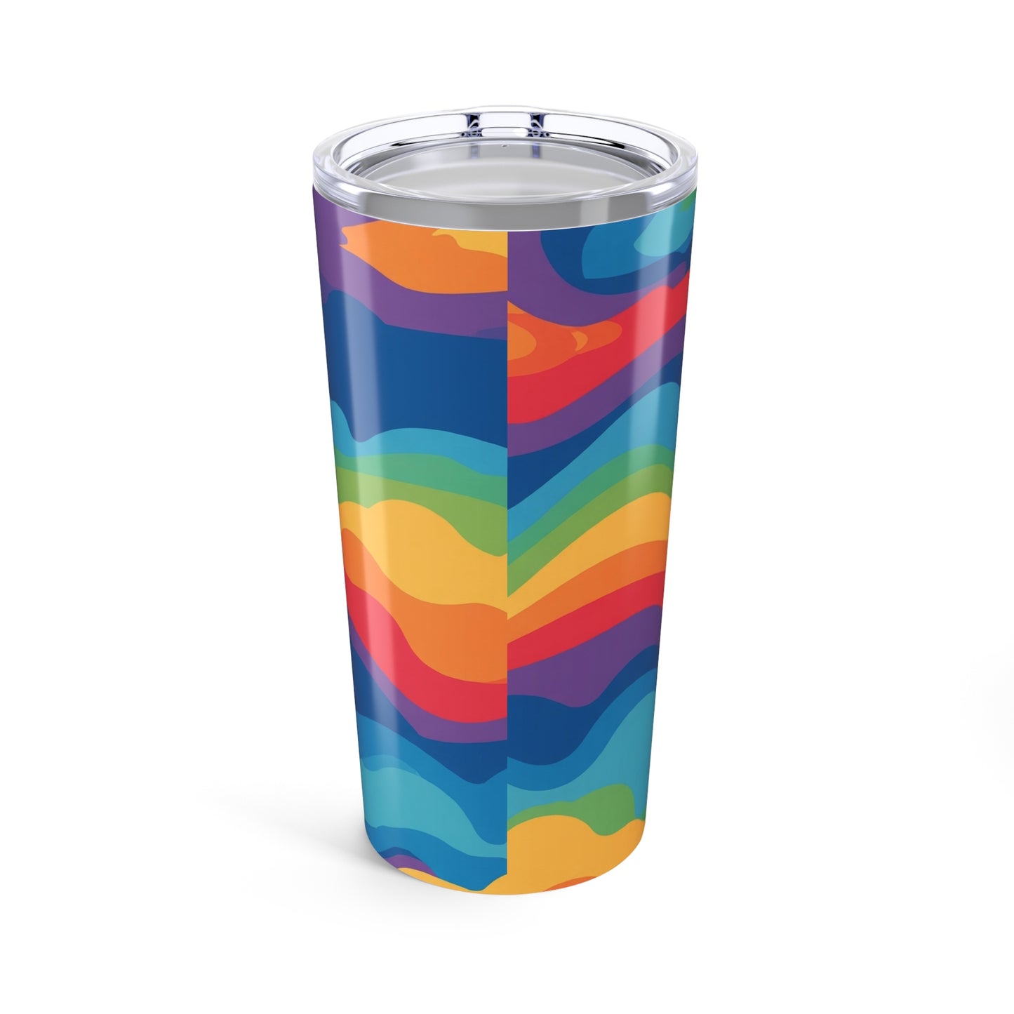 20oz Stainless Steel Travel Mug With Printed Design Double Wall Vacuum Insulation Spill Resistant And Dishwasher