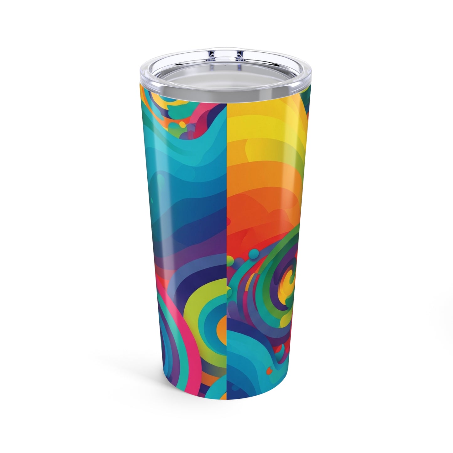 20 Ounce Stainless Steel Tumbler With Double Wall Vacuum Insulation Leak Proof Lid For Hot And Cold Beverages