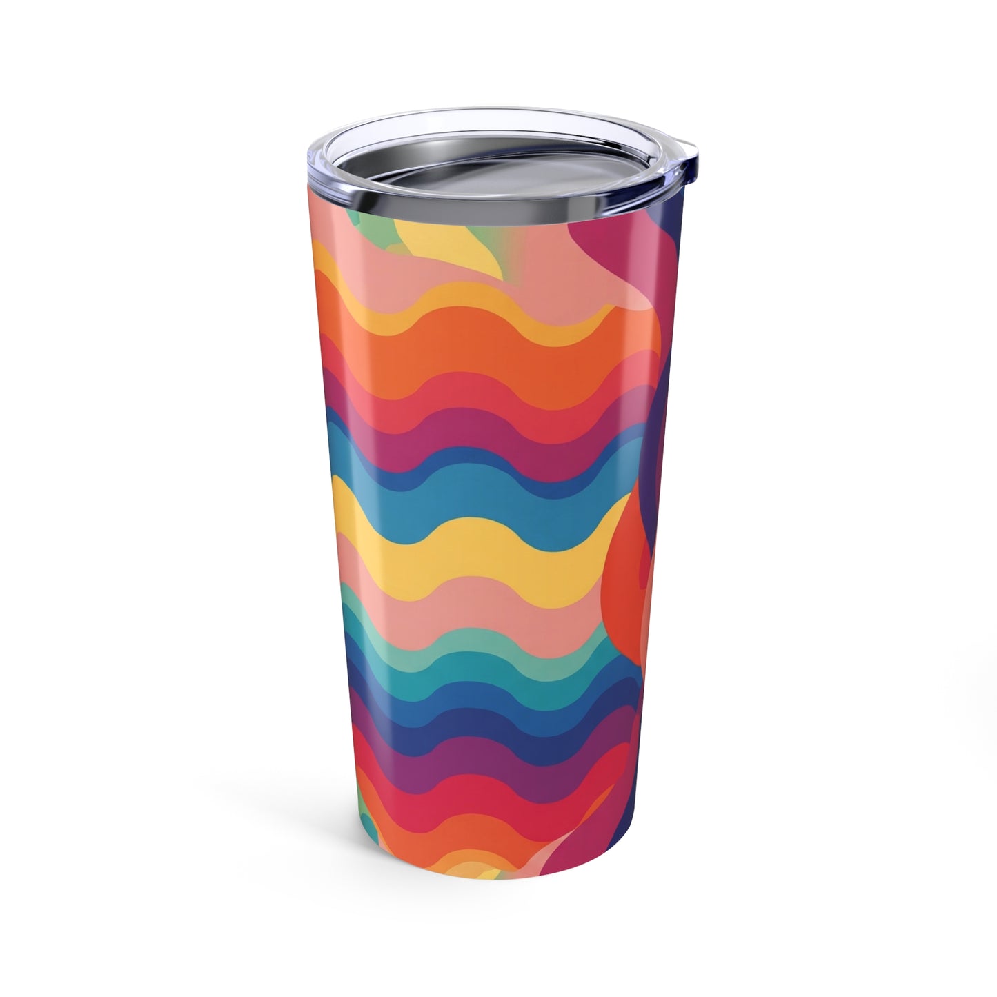 20oz Stainless Steel Tumbler With Double Wall Vacuum Insulation And Leak Proof Lid For Hot And Cold Beverages