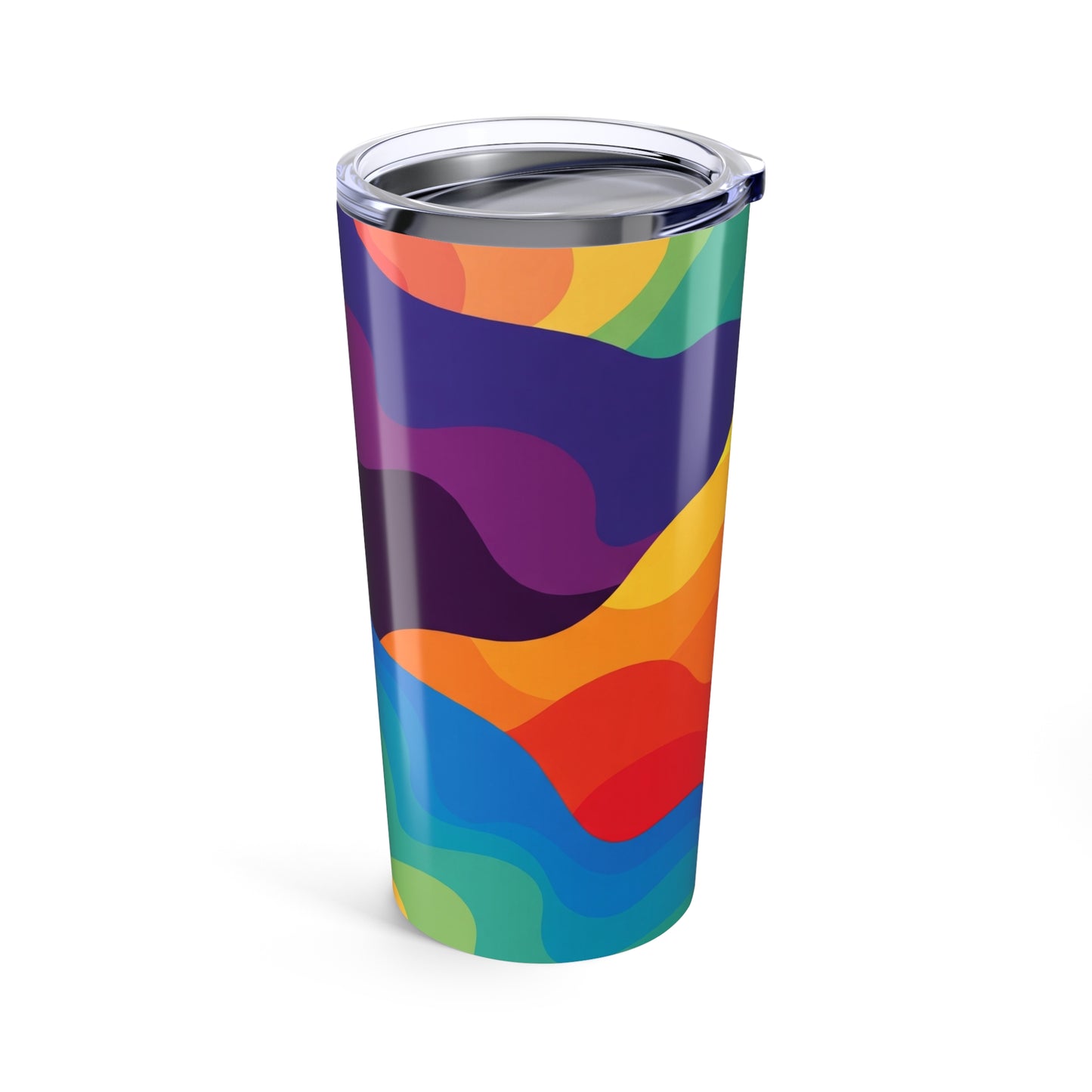 20oz Stainless Steel Tumbler Double Wall Vacuum Insulation Keeps Drinks Hot Or Cold Leak Proof Durable Printed