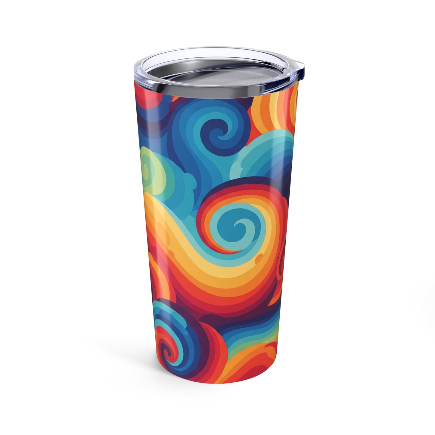 20oz Stainless Steel Travel Mug Double Wall Vacuum Insulated Bpa Free Printed Coffee Cup For Hot And Cold Beverages