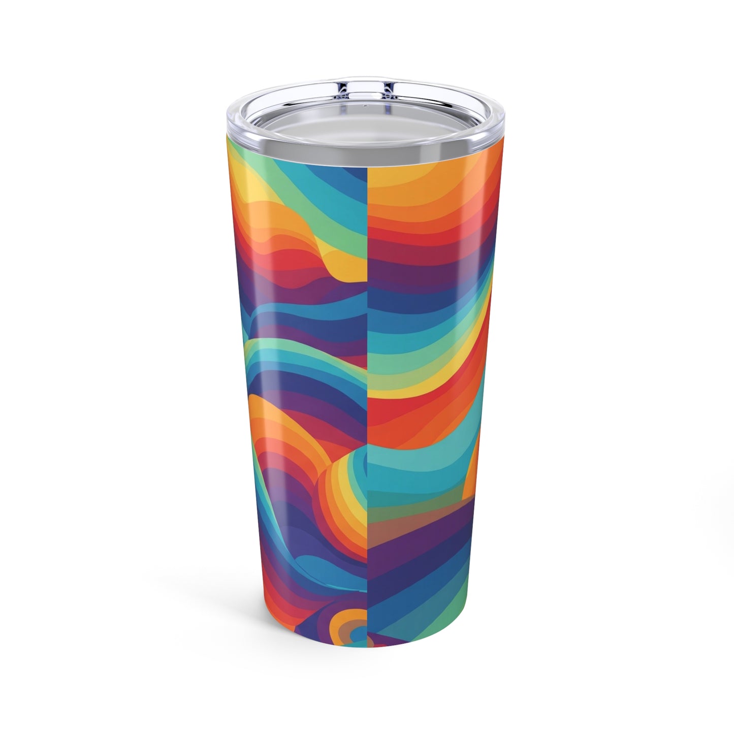 20 Oz Stainless Steel Tumbler With Double Wall Vacuum Insulation Spill Resistant Hot Cold Beverages Travel Mug