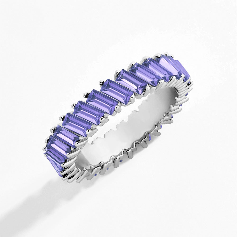 Womens Metal Rings EU Design Electroplated Jewelry For Trade Fairs And Events Non Inlay Drill Ring Fashionable