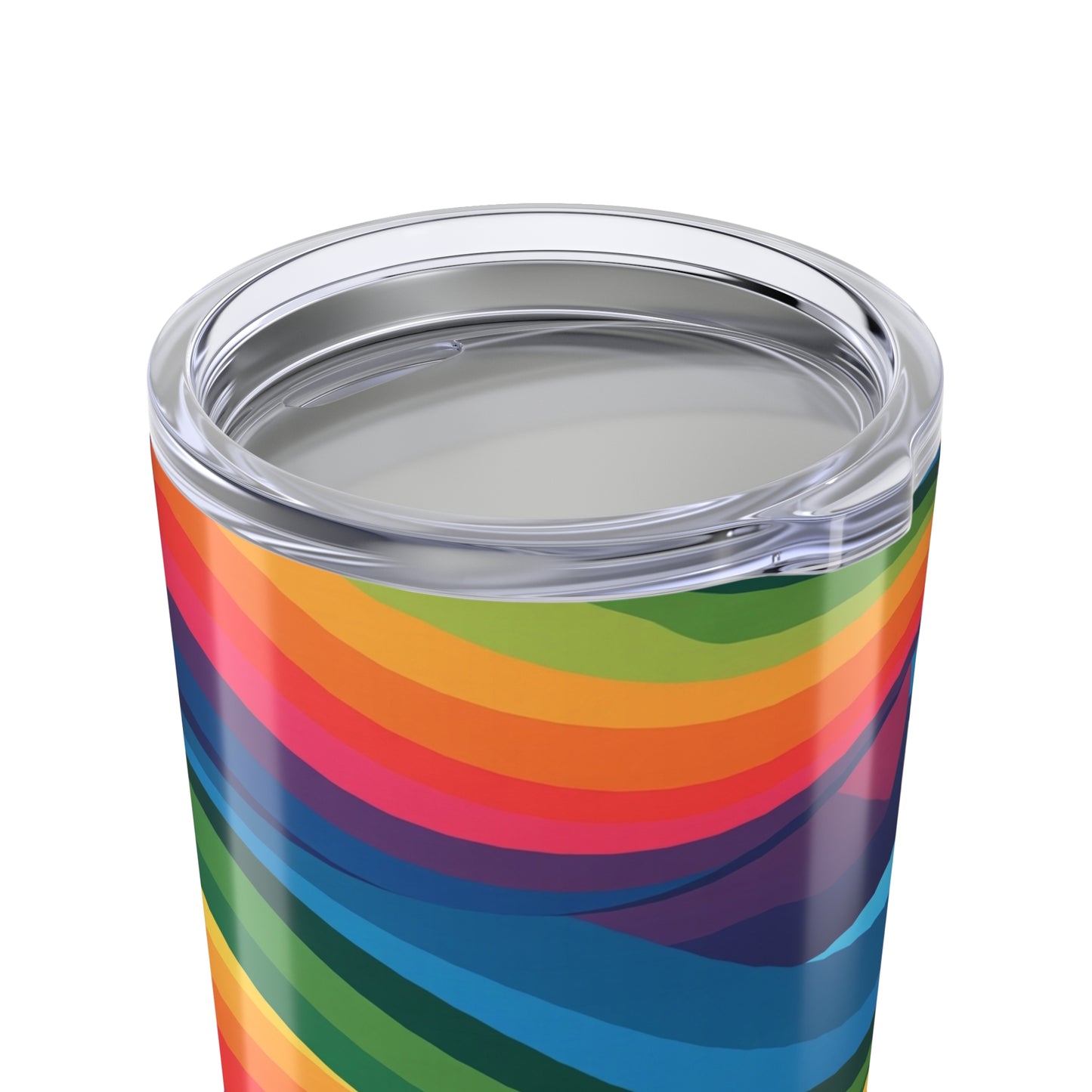 20oz Stainless Steel Tumbler Printed Pattern Wall Vacuum Insulation Leak Proof Durable Hot Cold Travel Mug