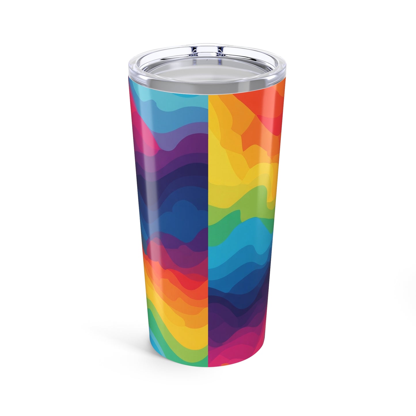20oz Stainless Steel Printed Travel Mug With Double Wall Vacuum Insulation Spill Resistant Lid For Hot Or Cold