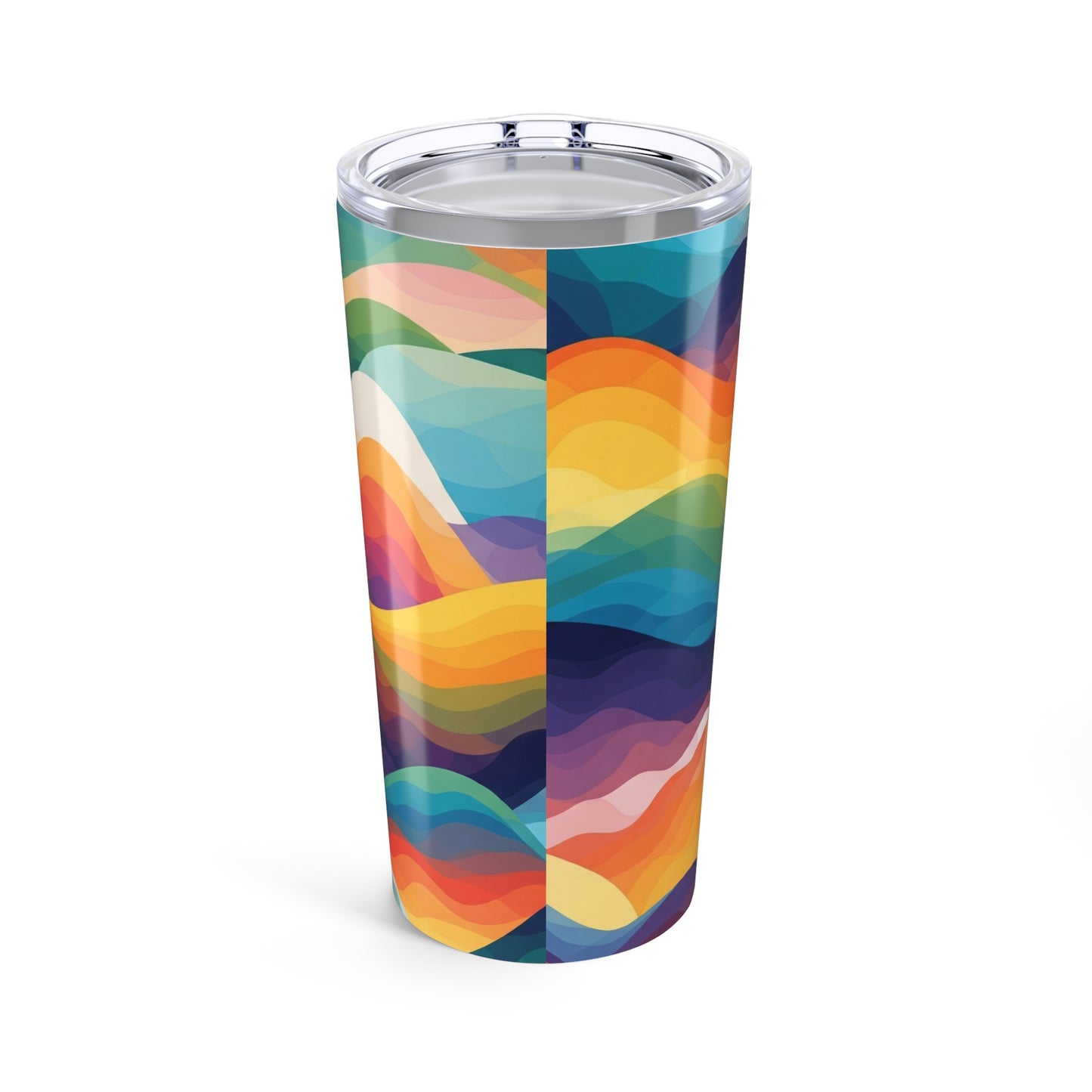 20oz Stainless Steel Tumbler With Double Wall Vacuum Insulation Spill Resistant Lid For Hot Or Cold Drinks Travel