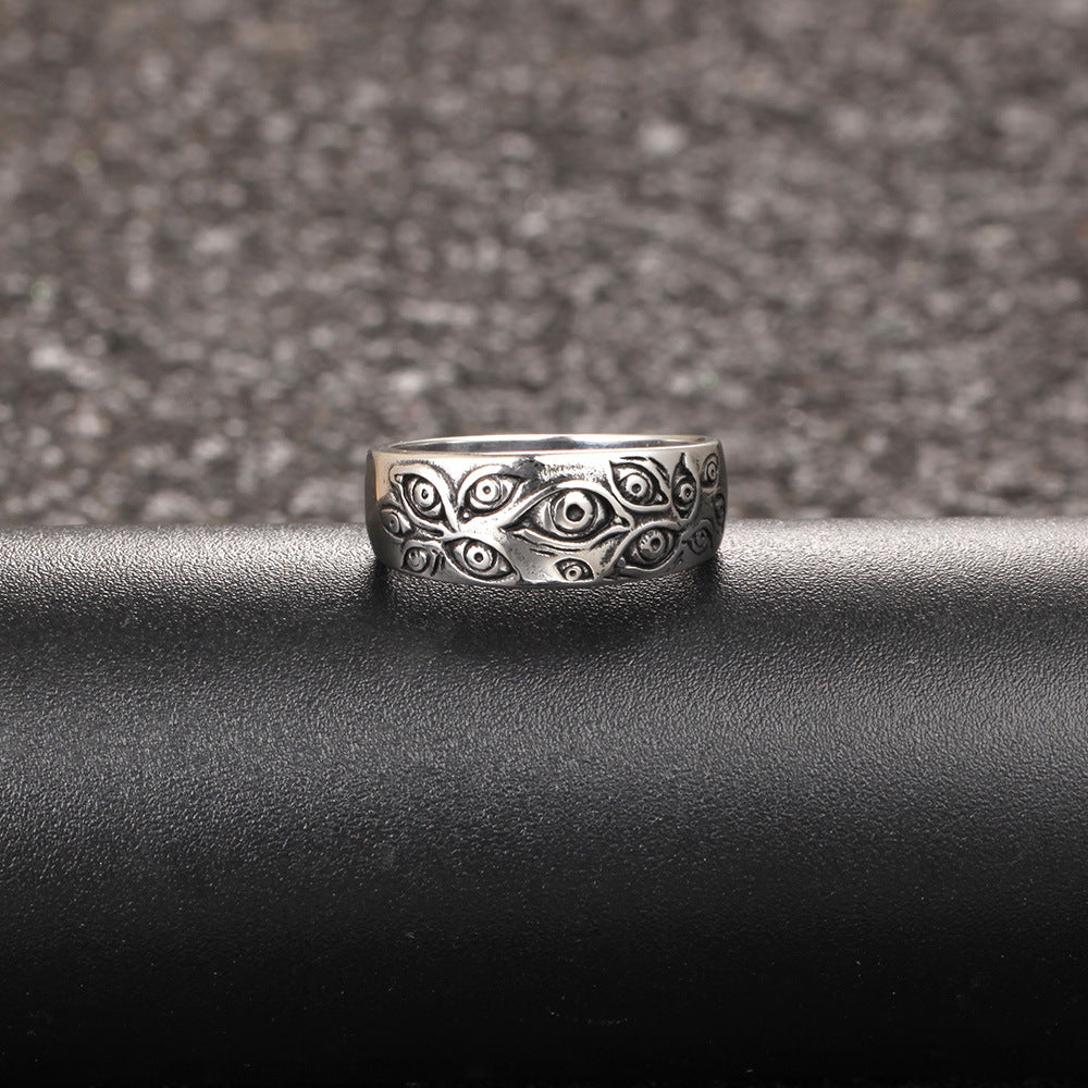 Stainless Steel Ring Accessories Devil's Eye Ring