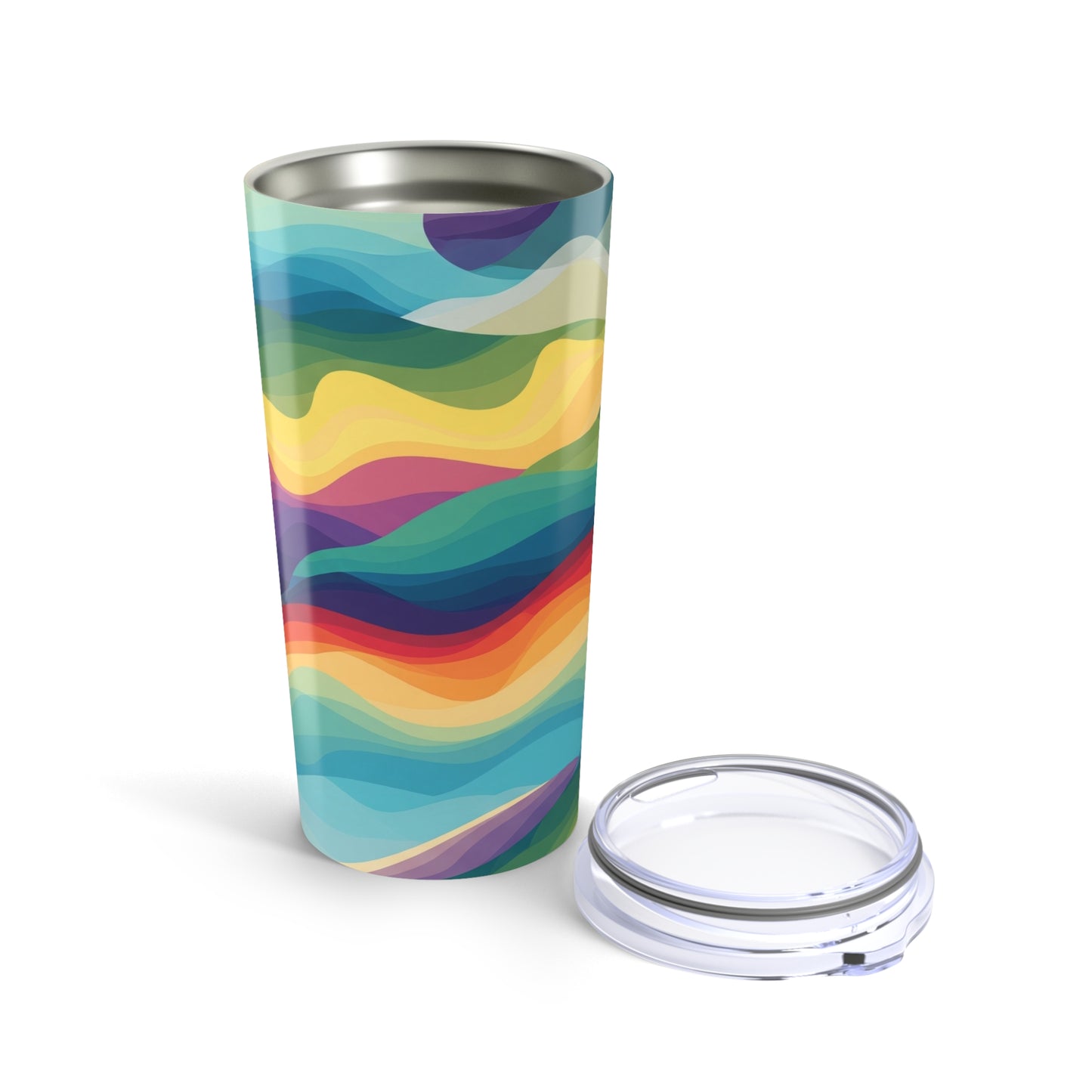 Durable 20 Oz Steel Travel Mug With Double Wall Insulation And Spill Resistant Lid For Hot And Cold Beverages