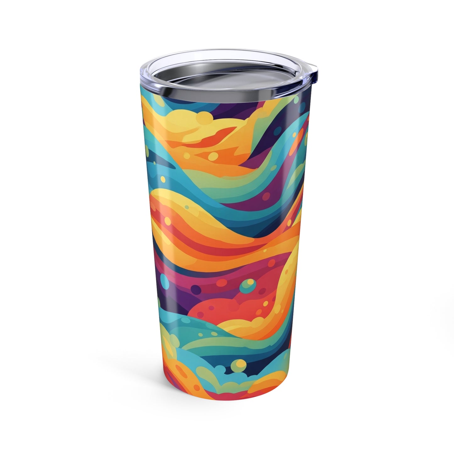 20 Ounce Stainless Steel Tumbler With Double Wall Vacuum Insulation Spill Resistant Thermal Beverage Mug Lid Cap