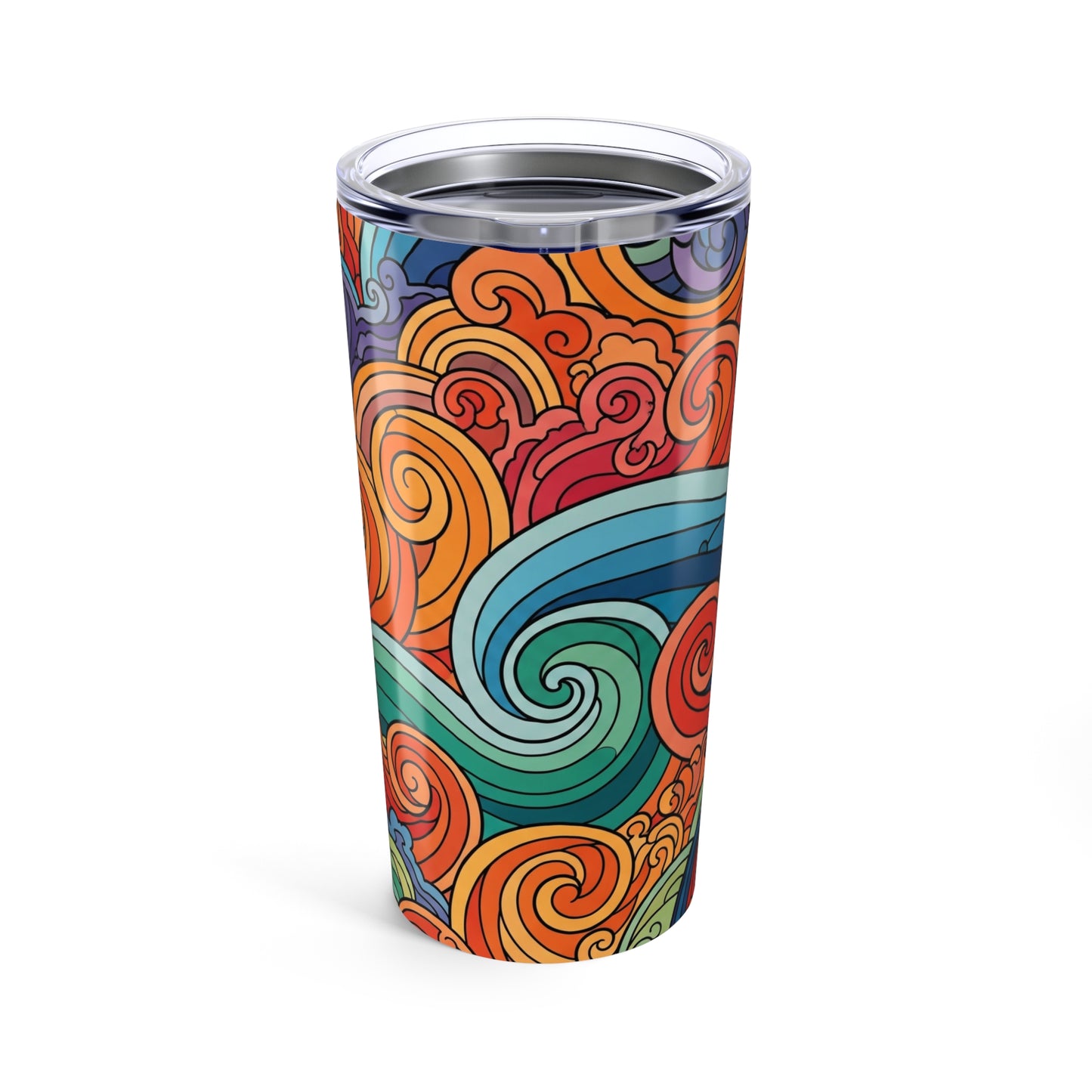20Oz Stainless Steel Travel Tumbler With Double Wall Vacuum Insulation Spill Resistant Keeps Drinks Hot Or Cold