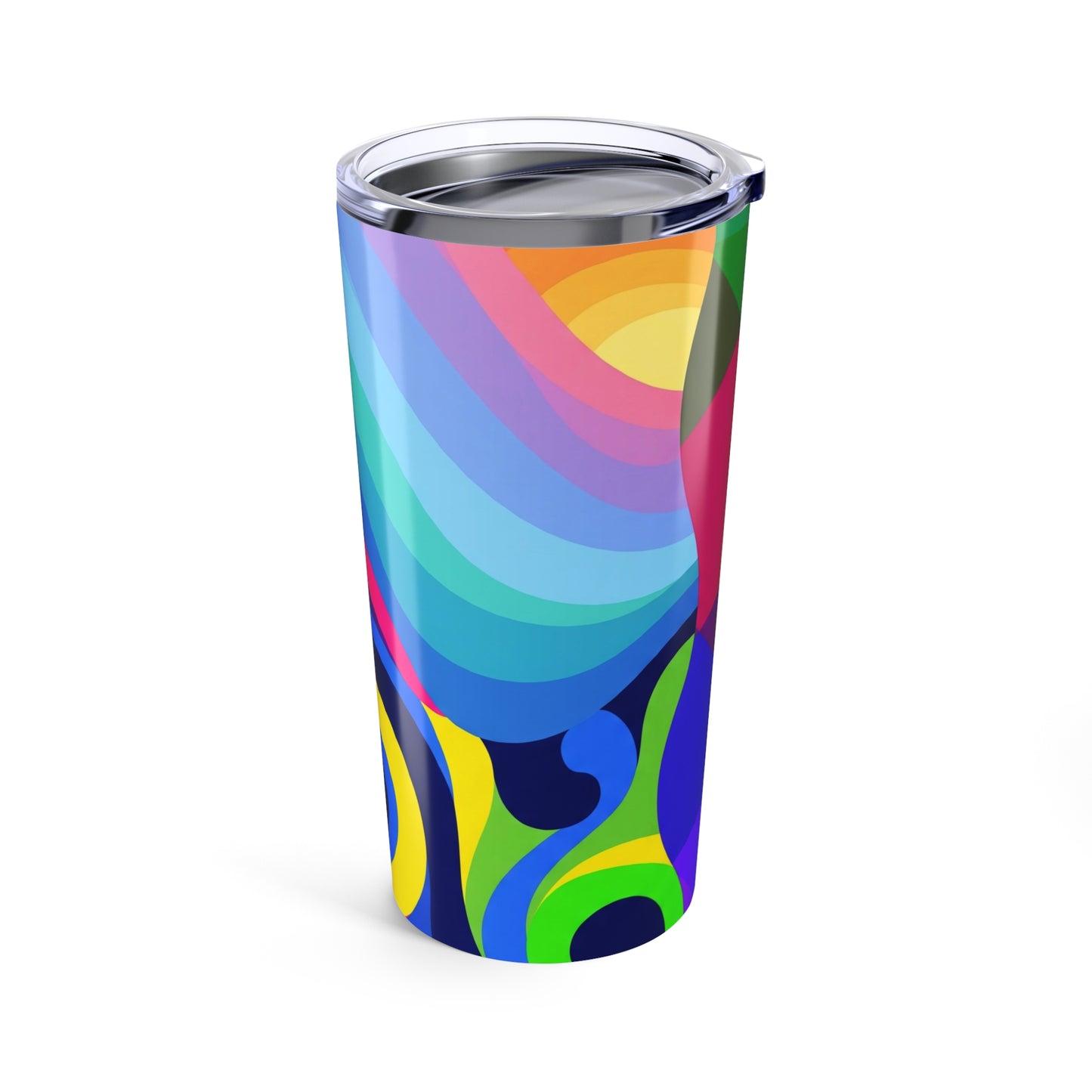 20oz Stainless Steel Tumbler With Double Wall Vacuum Insulation Leak Proof Lid Printed Travel Mug For Office Use