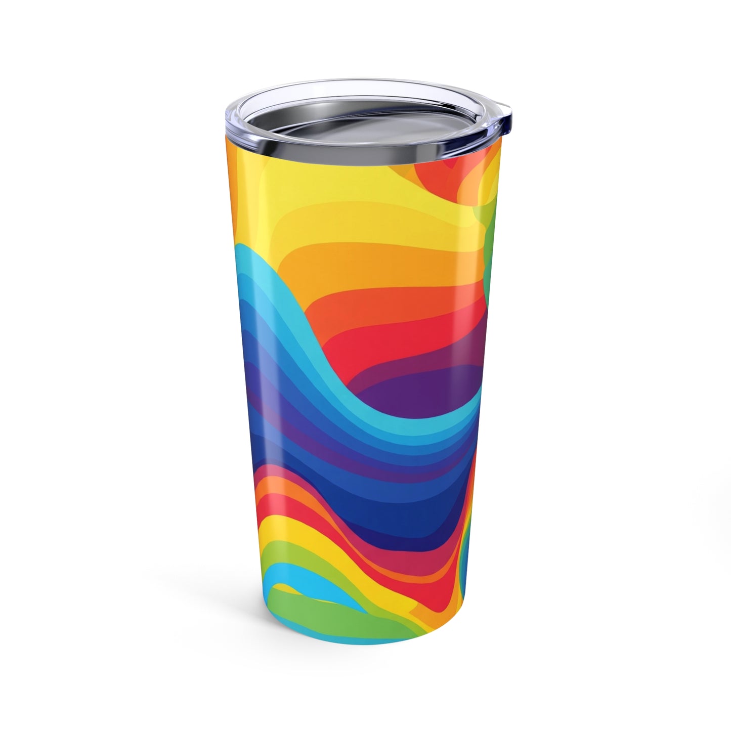 20oz Stainless Steel Tumbler With Double Wall Insulation Dishwasher Safe Travel Mug Printed Art Keeps Beverages