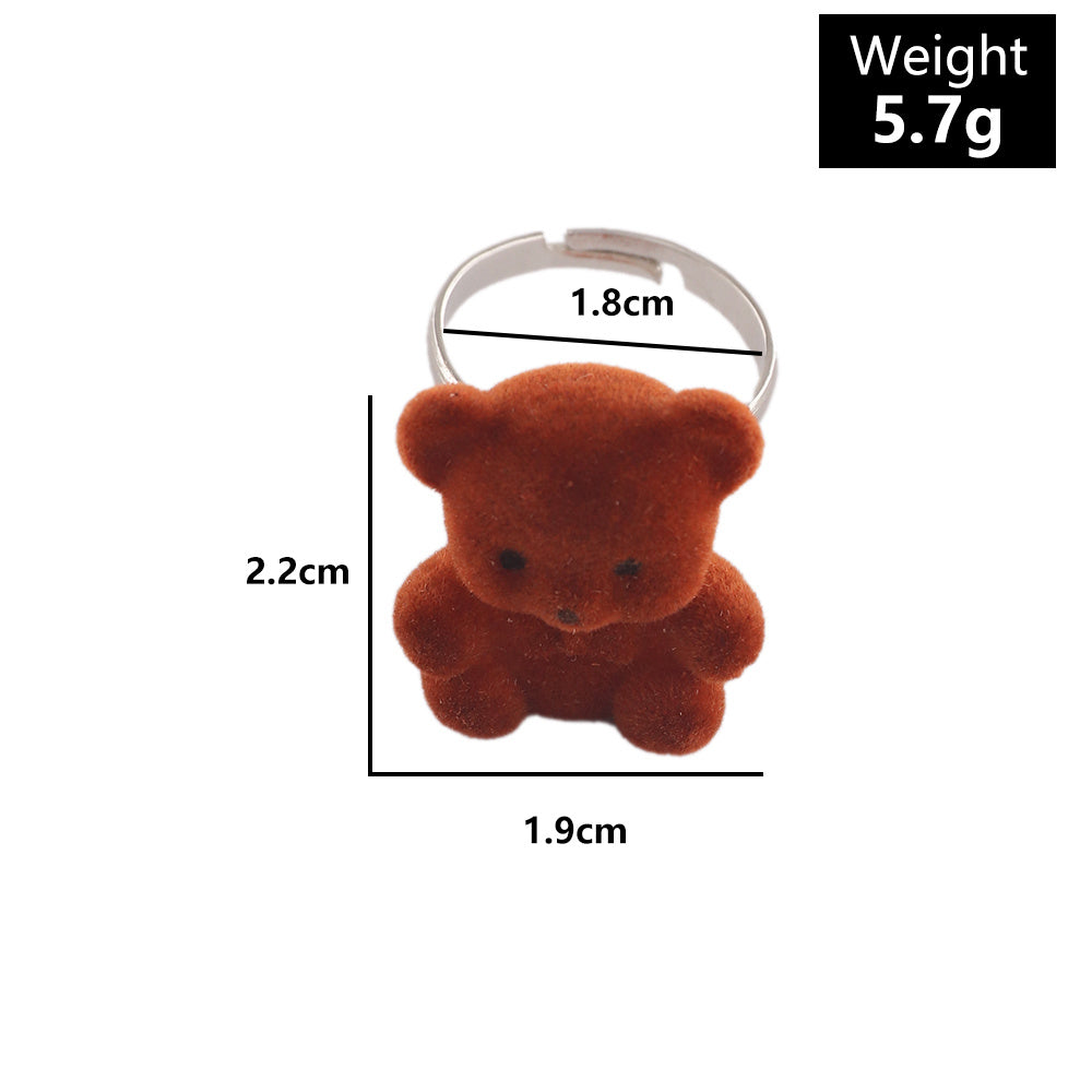 Womens Velvet Ring Fashion Jewelry Simple Metal Electroplated Ring Chicest Ring For Women Creative Ring Design