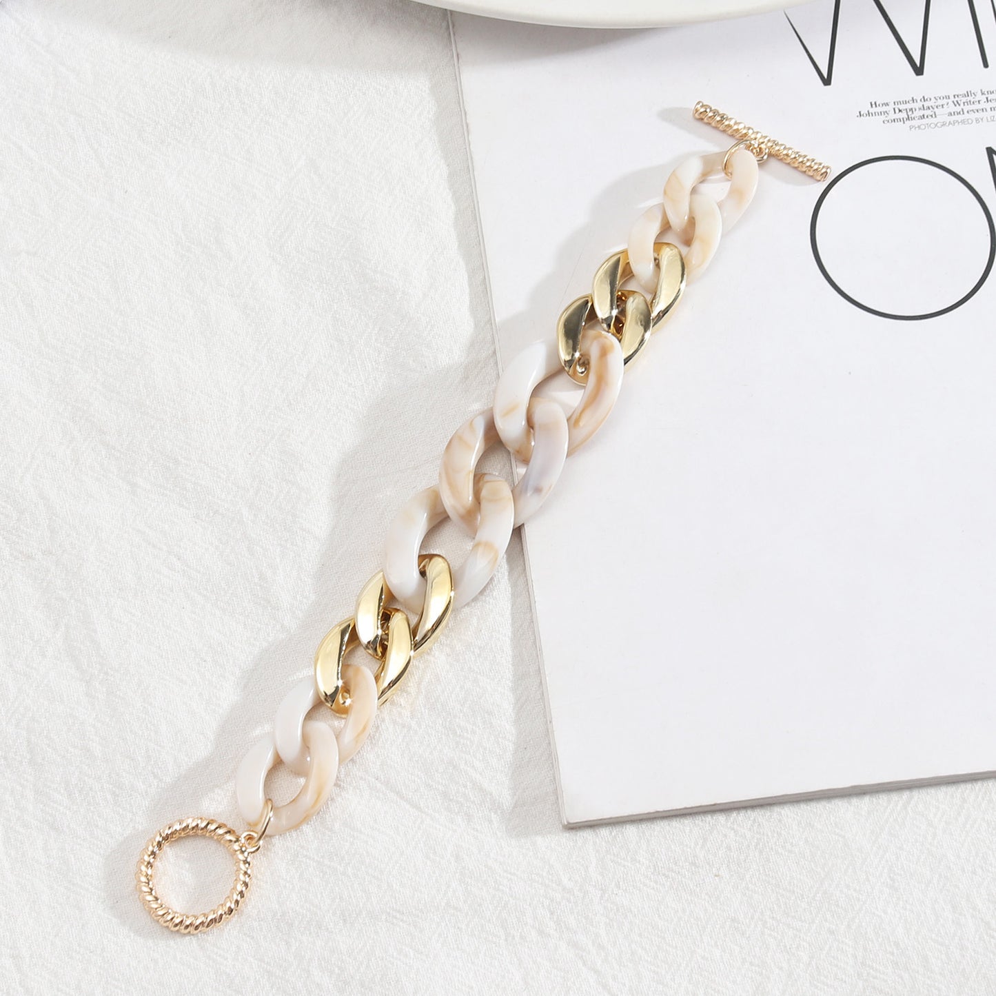 Geometric Resin Coated Metal Platinum Bangle Jewelry Gift For Her In Green Black White Pink With Elegant Craft