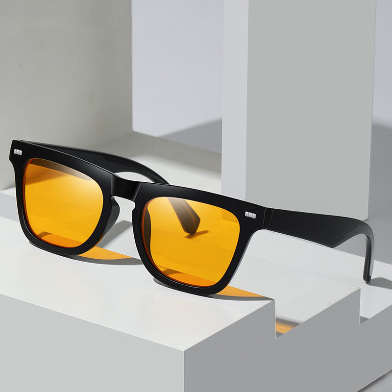 Retro Round Blue Light Blocking Glasses PC Fashion Eye Protection for General Use and Mobile Gaming Blue Light