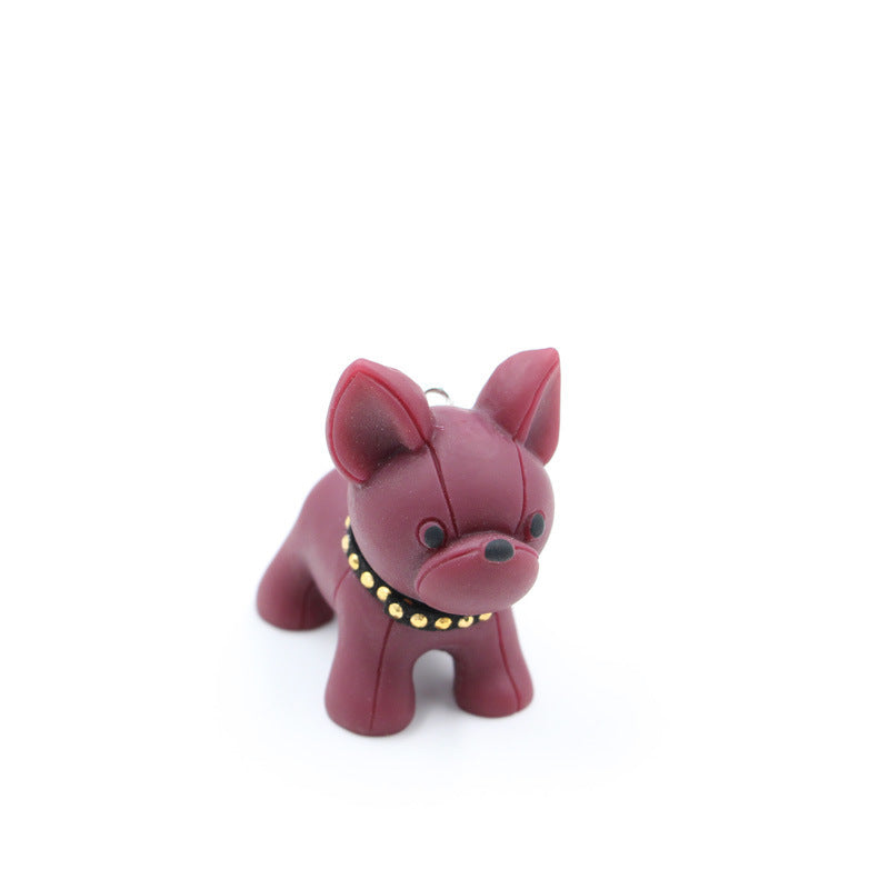 Cartoon Resin Keychain Pendant Charming Accessory Gift