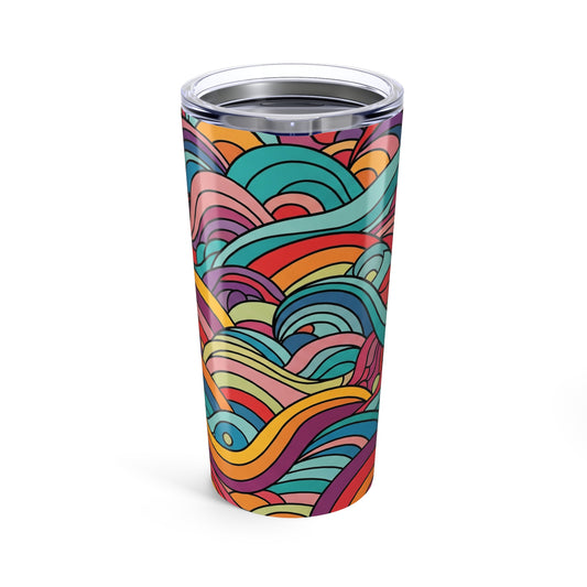 20oz Stainless Steel Travel Mug With Double Wall Vacuum Insulation Leak Proof For Hot Or Cold Beverages Dishwasher