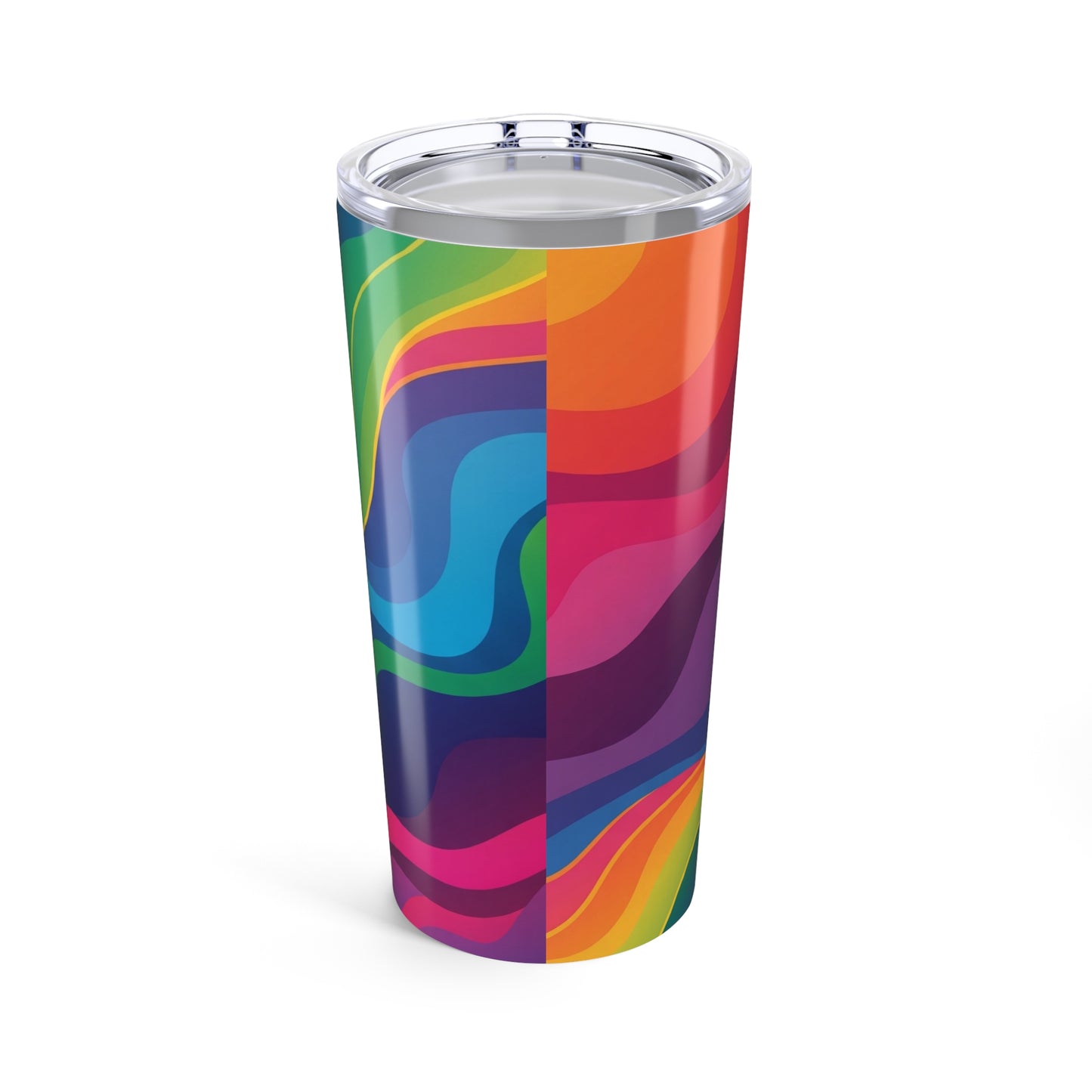 20oz Stainless Steel Travel Tumbler With Double Wall Vacuum Insulated Leak Proof Lid For Hot And Cold Beverages