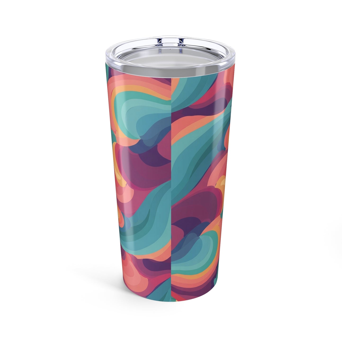 20 Oz Stainless Steel Tumbler With Double Wall Vacuum Insulation Spill Resistant Travel Mug For Hot Or Cold