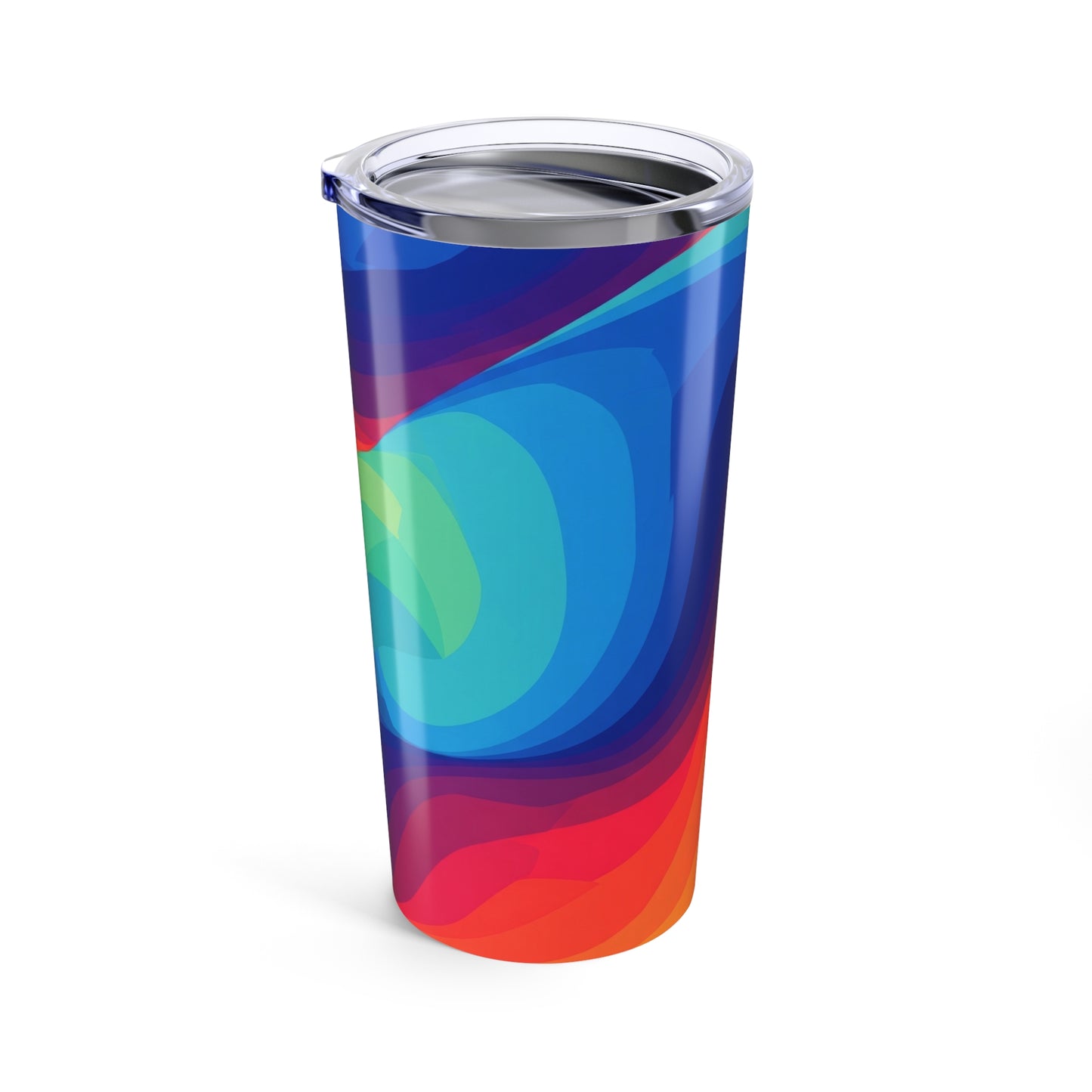 20oz Stainless Steel Printed Travel Mug With Double Wall Vacuum Insulation Spill Resistant Lid For Hot Beverages