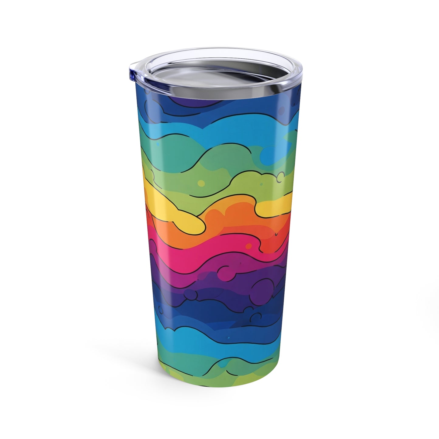 20oz Stainless Steel Tumbler With Double Wall Vacuum Insulation Keeps Beverages Hot Or Cold Spill Resistant