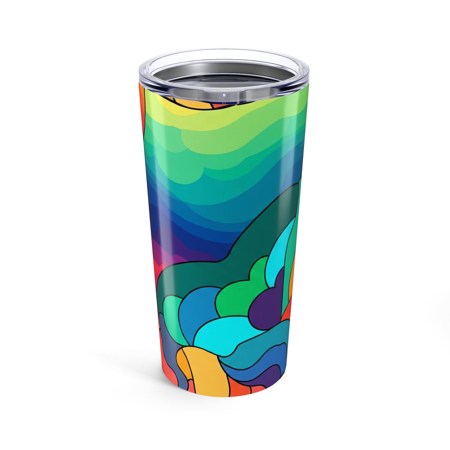 20oz Stainless Steel Travel Tumbler With Double Wall Vacuum Insulation Spill Resistant For Hot And Cold Beverages