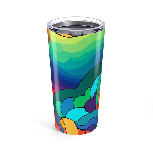 20oz Stainless Steel Travel Tumbler With Double Wall Vacuum Insulation Spill Resistant For Hot And Cold Beverages